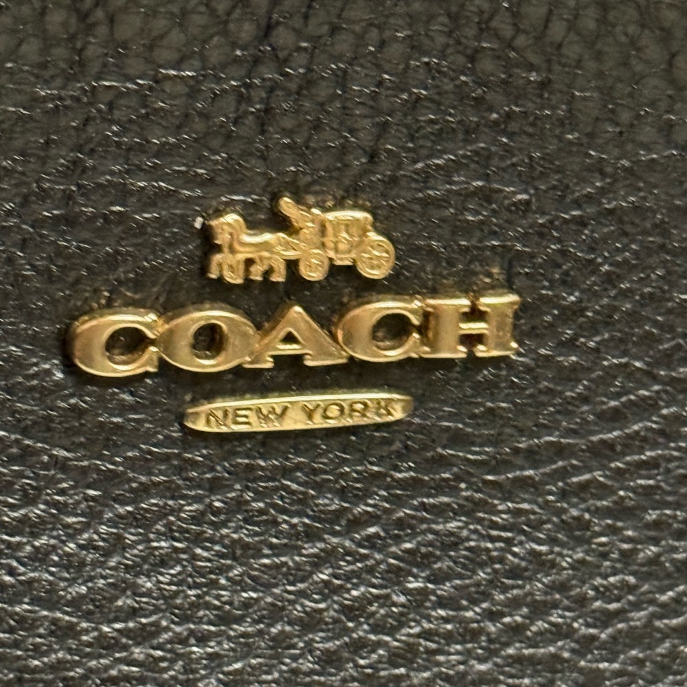 Coach Black Leather Backpack - Picture 7 of 13